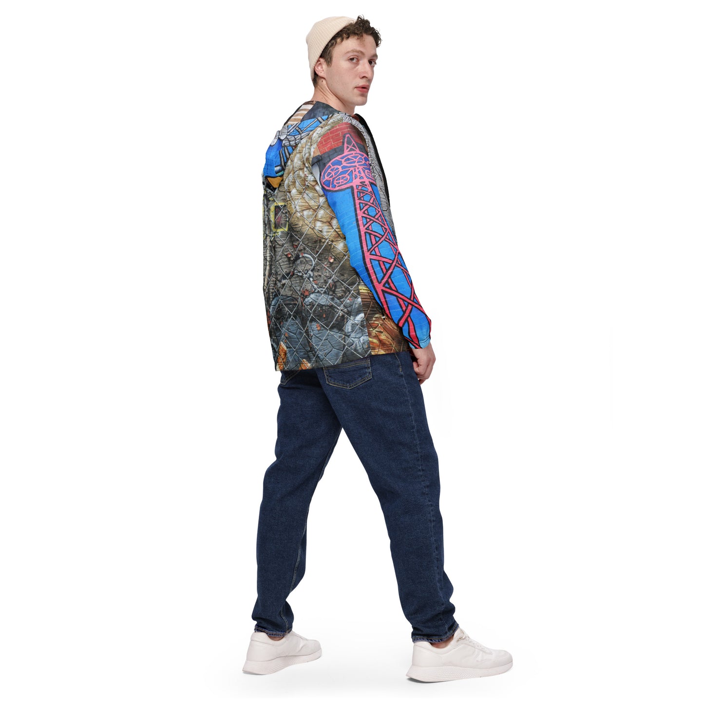 OliDayTours Herren-Windbreaker (feat. DJ Fitschi)
