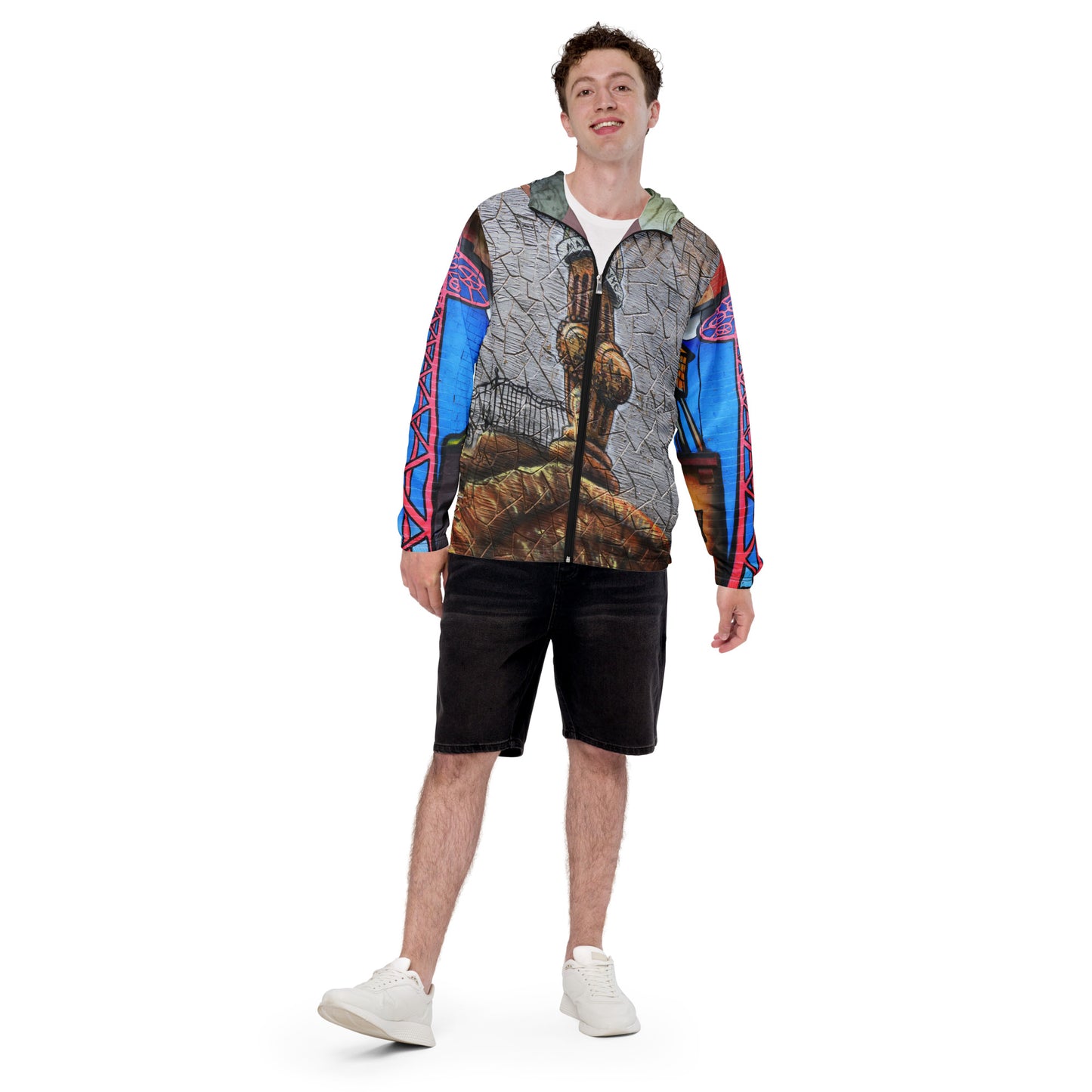 OliDayTours Herren-Windbreaker (feat. DJ Fitschi)