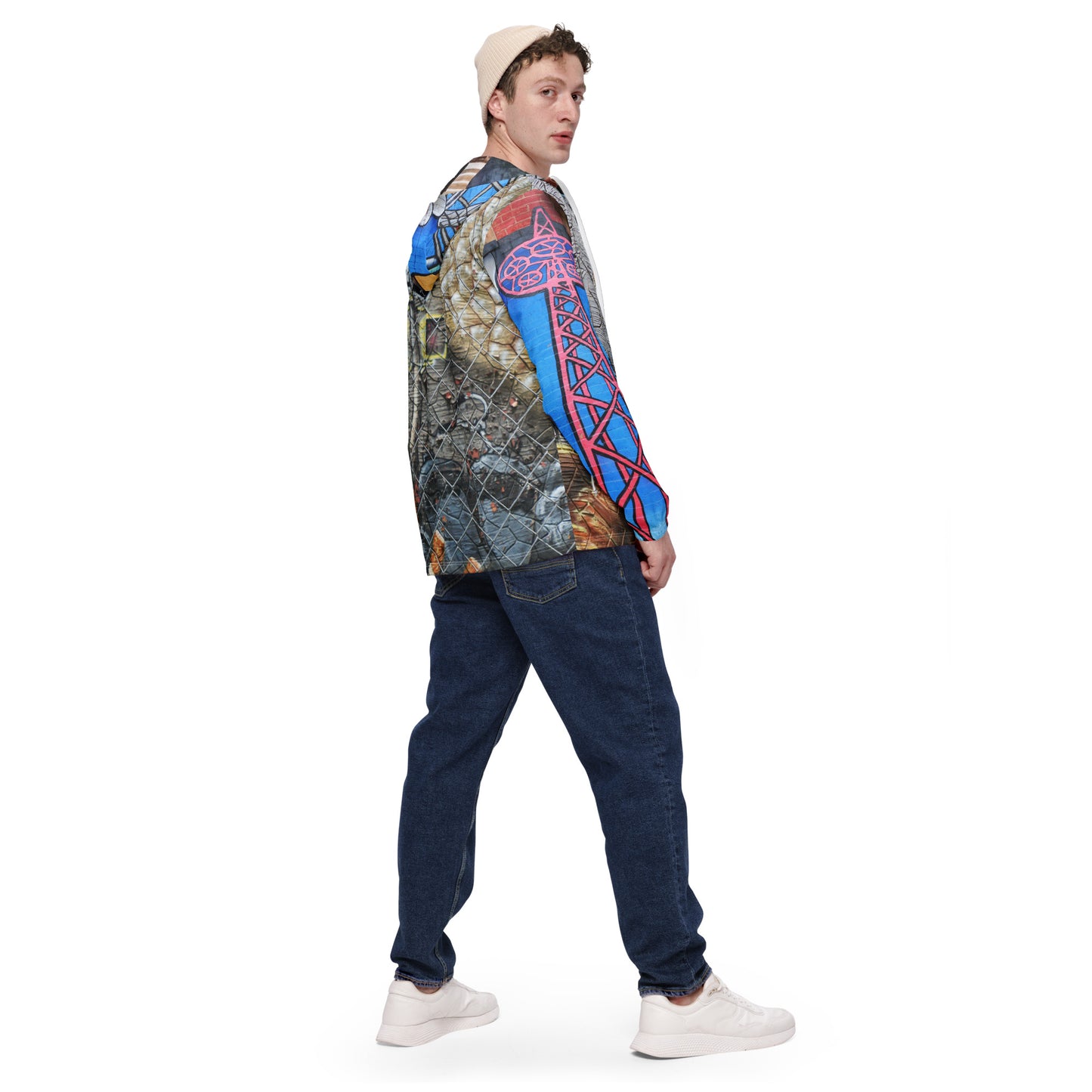 OliDayTours Herren-Windbreaker (feat. DJ Fitschi)