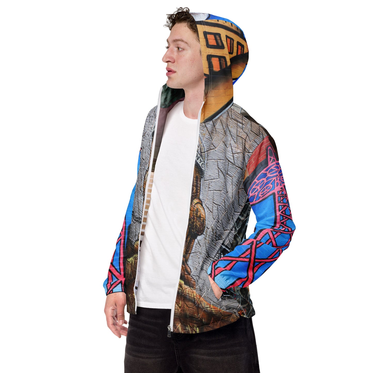 OliDayTours Herren-Windbreaker (feat. DJ Fitschi)