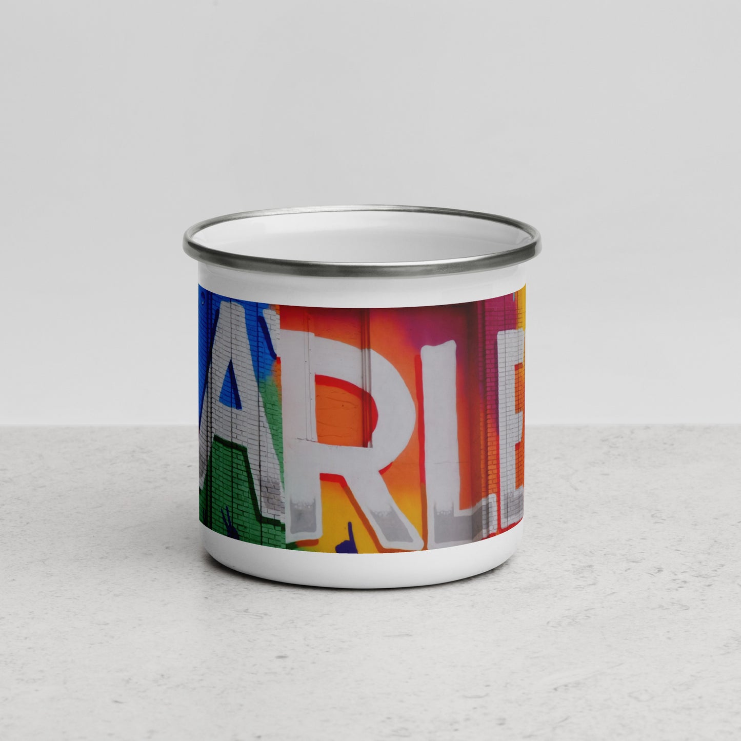 Streetart Emailletasse IV (feat. DJ Fitschi)