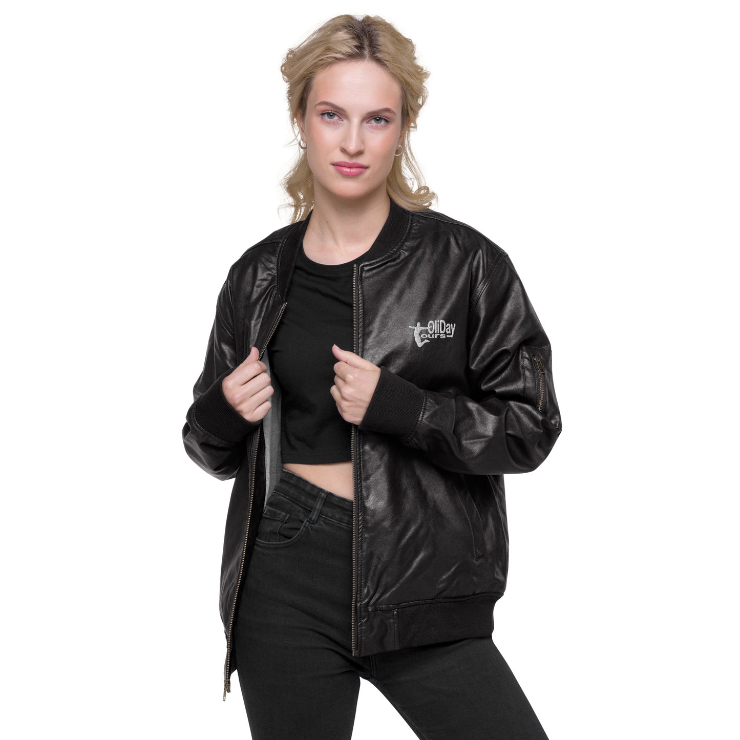 OliDayTours Kunstleder Jacke (feat. DJ Fitschi)