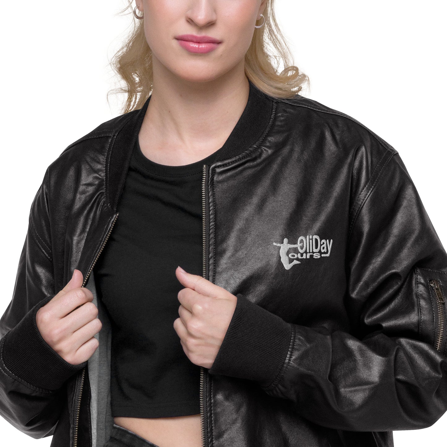 OliDayTours Kunstleder Jacke (feat. DJ Fitschi)