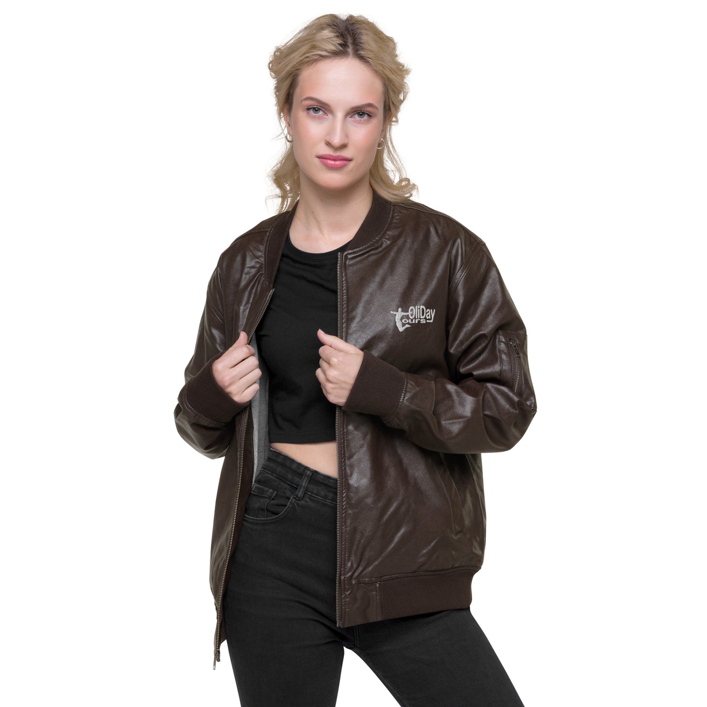 OliDayTours Kunstleder Jacke (feat. DJ Fitschi)