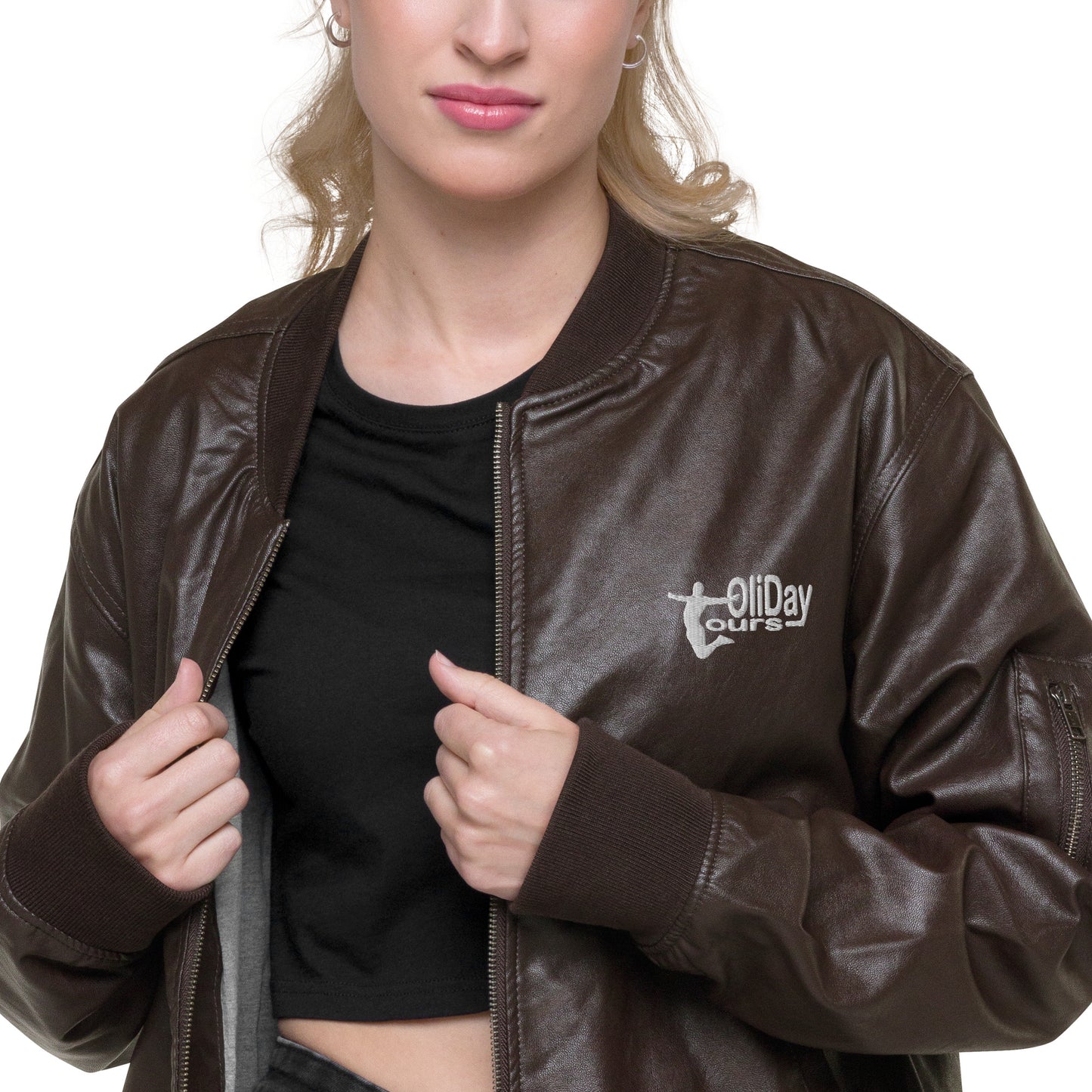 OliDayTours Kunstleder Jacke (feat. DJ Fitschi)