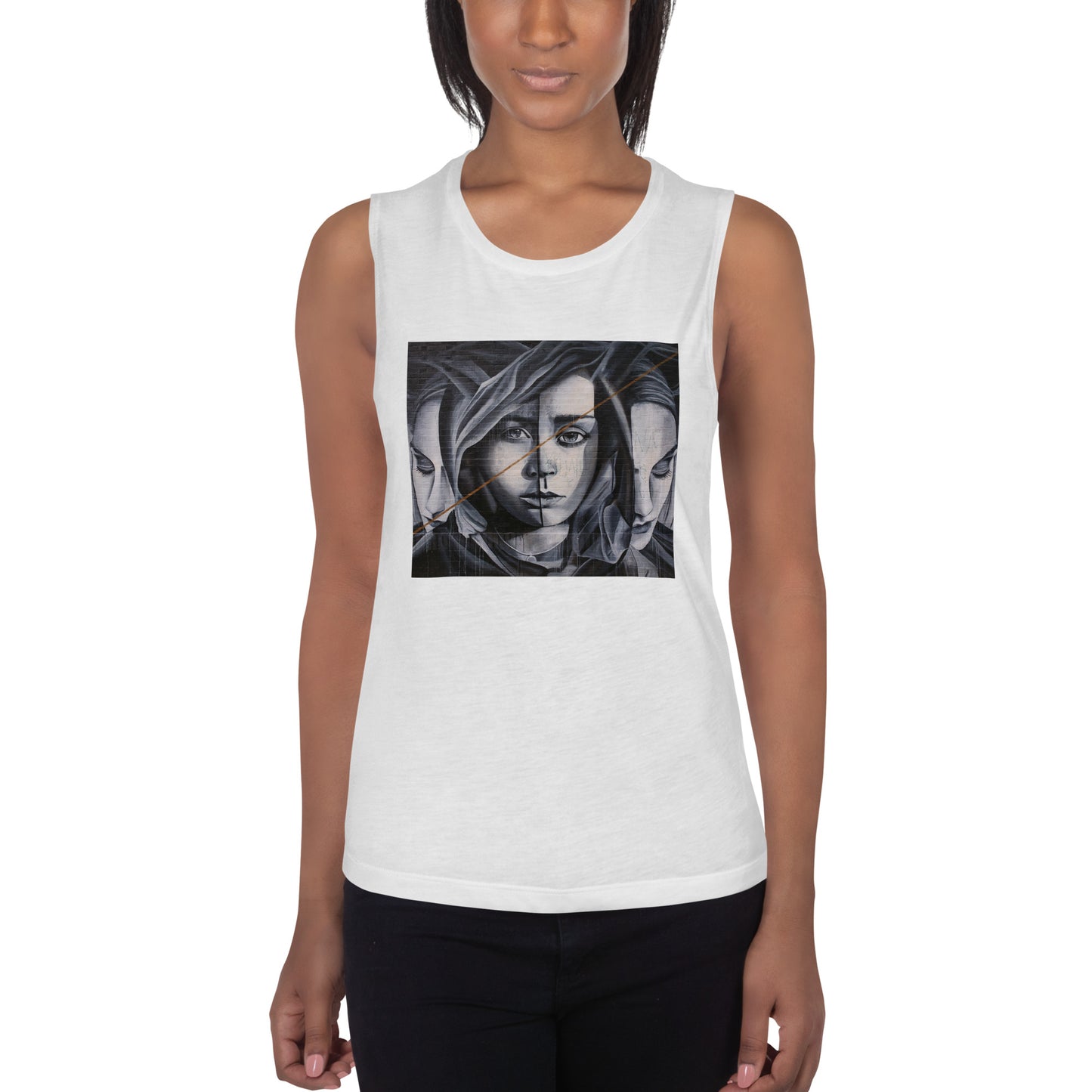 OliDayTours Damen Muscle-Tank-Top (feat. DJ Fitschi)