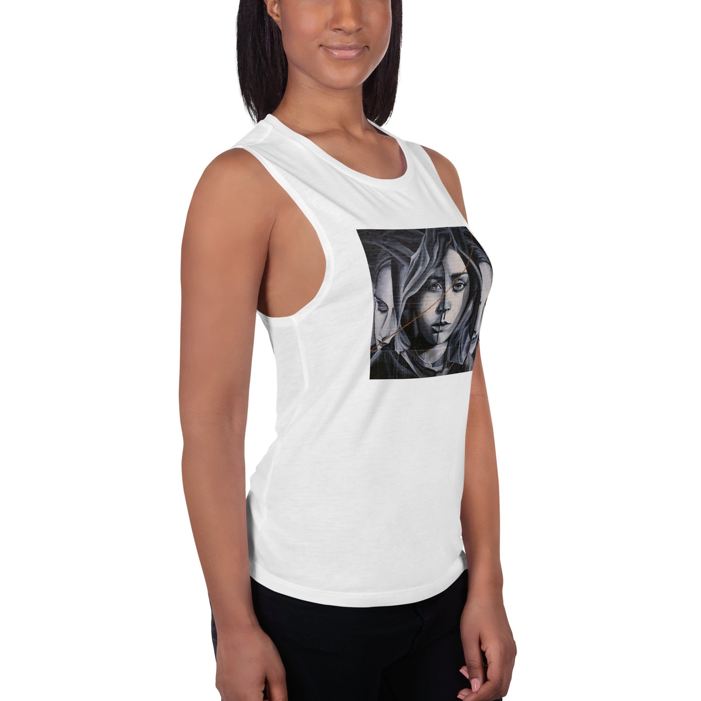 OliDayTours Damen Muscle-Tank-Top (feat. DJ Fitschi)