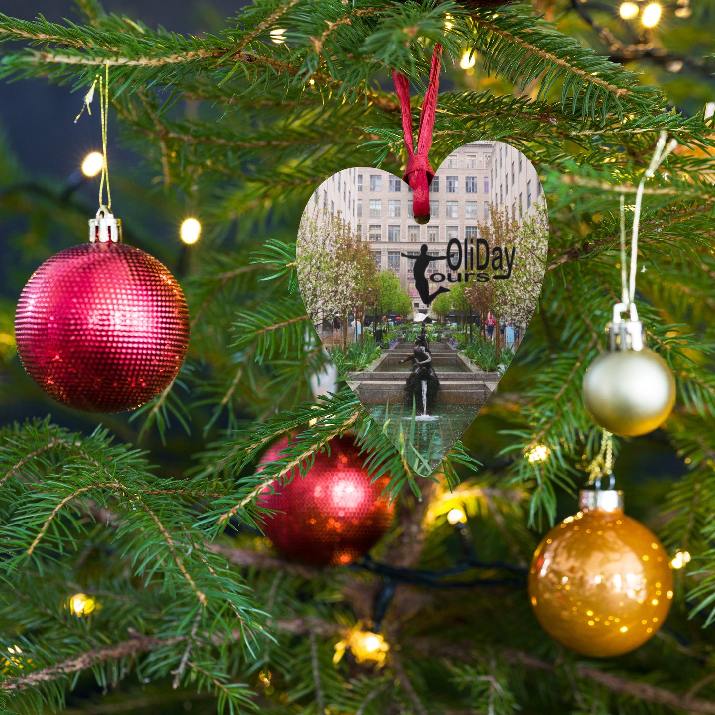 OliDayTours Rockefeller Center Holz-Ornamente (feat. DJ Fitschi)