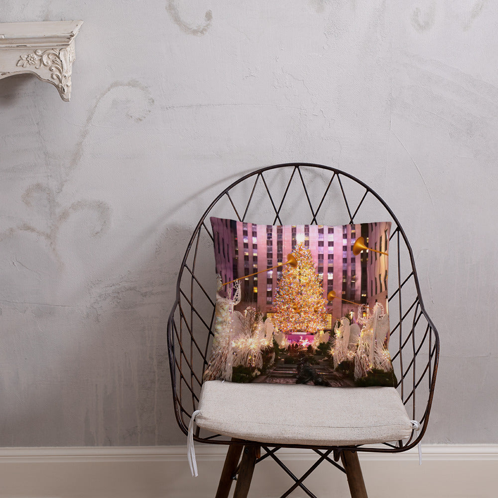 ODTC Premium-Kissen "NYC Collection Christmas Tree/Skyline"