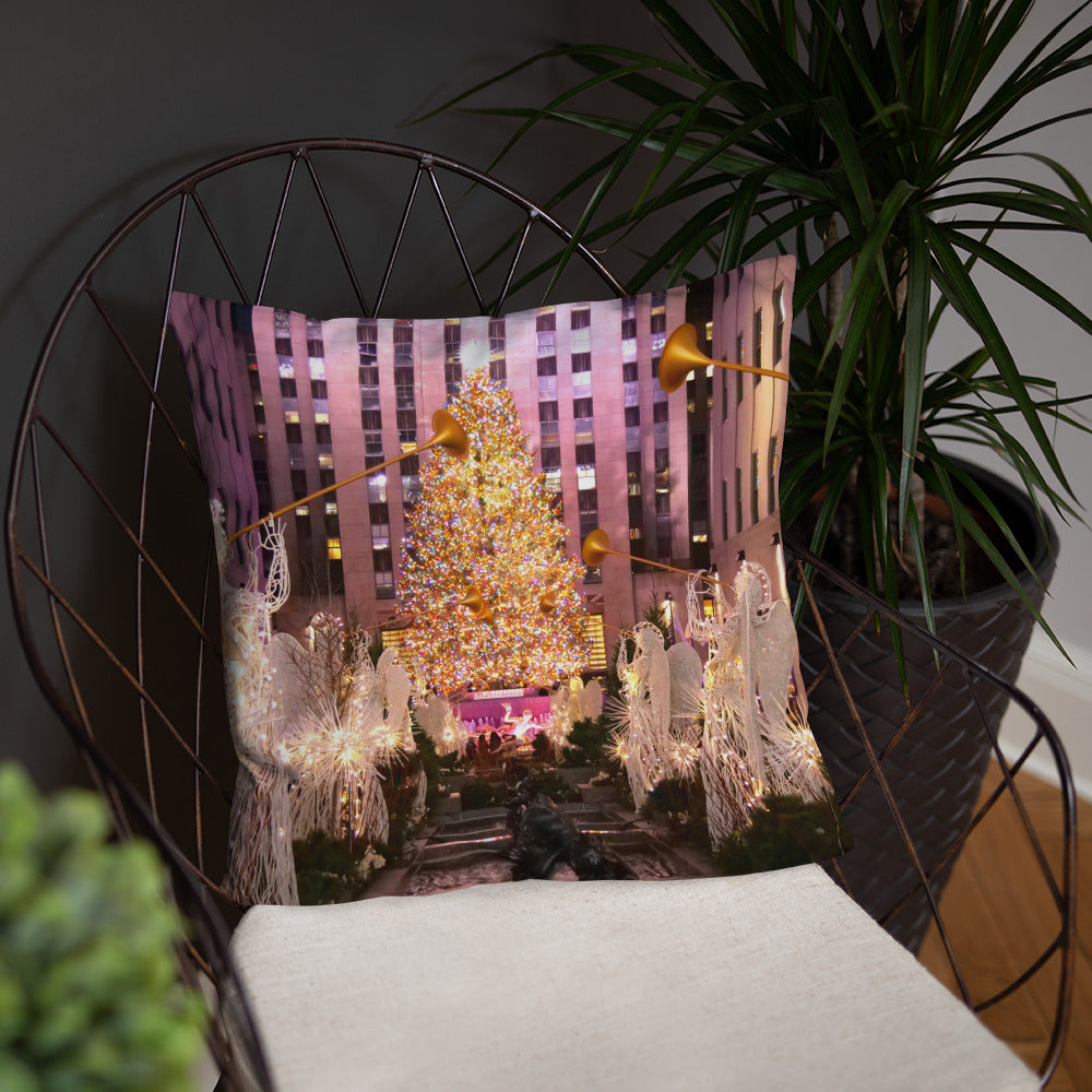 ODTC Premium-Kissen "NYC Collection Christmas Tree/Skyline"