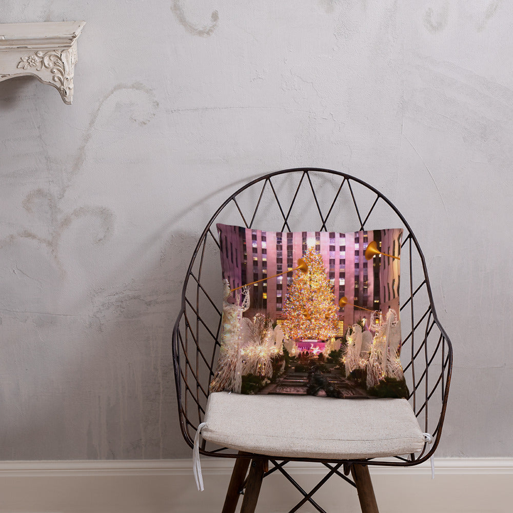 ODTC Premium-Kissen "NYC Collection Christmas Tree/Skyline"