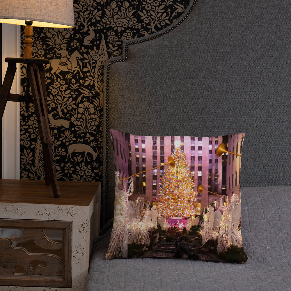 ODTC Premium-Kissen "NYC Collection Christmas Tree/Skyline"