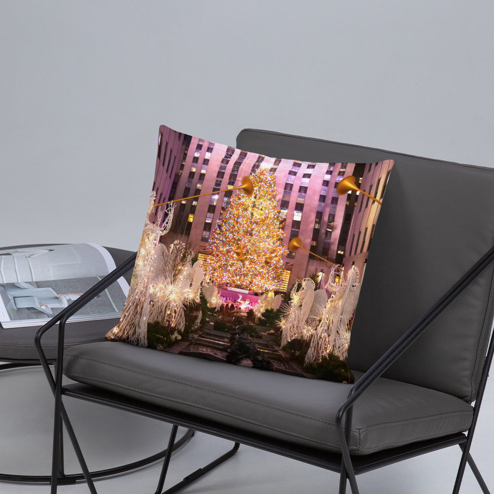 ODTC Premium-Kissen "NYC Collection Christmas Tree/Skyline"