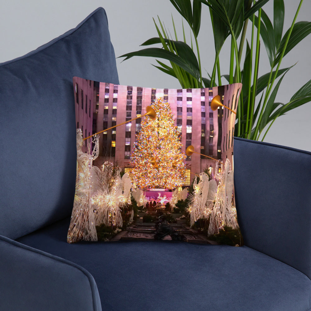 ODTC Premium-Kissen "NYC Collection Christmas Tree/Skyline"