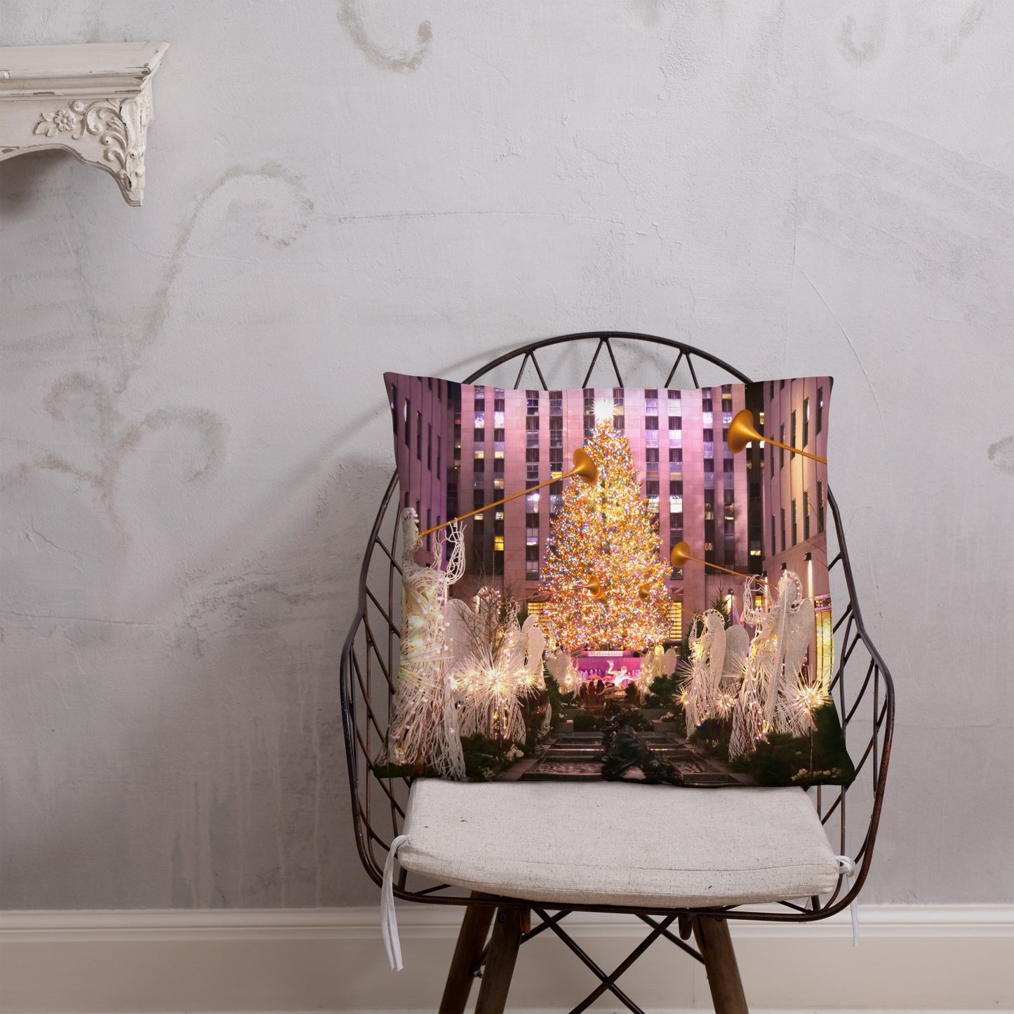 ODTC Premium-Kissen "NYC Collection Christmas Tree/Skyline"
