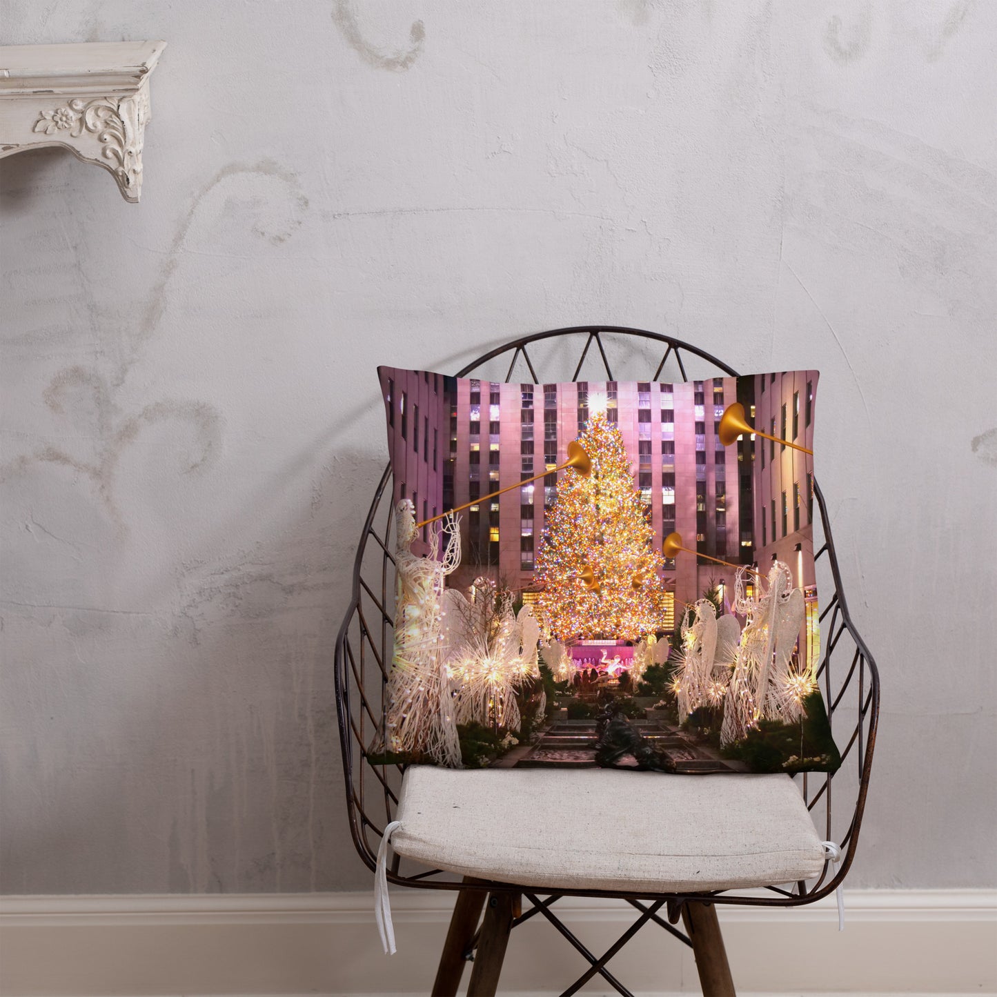 ODTC Premium-Kissen "NYC Collection Christmas Tree/Skyline"