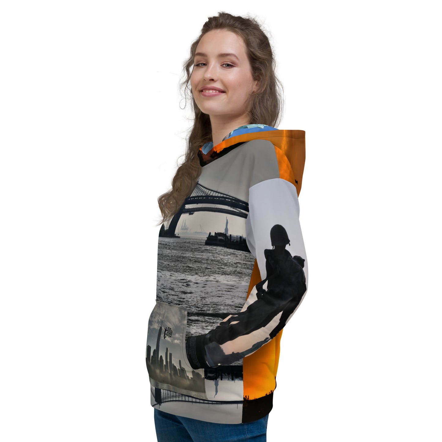 Statue of Liberty Unisex-Kapuzenpullover