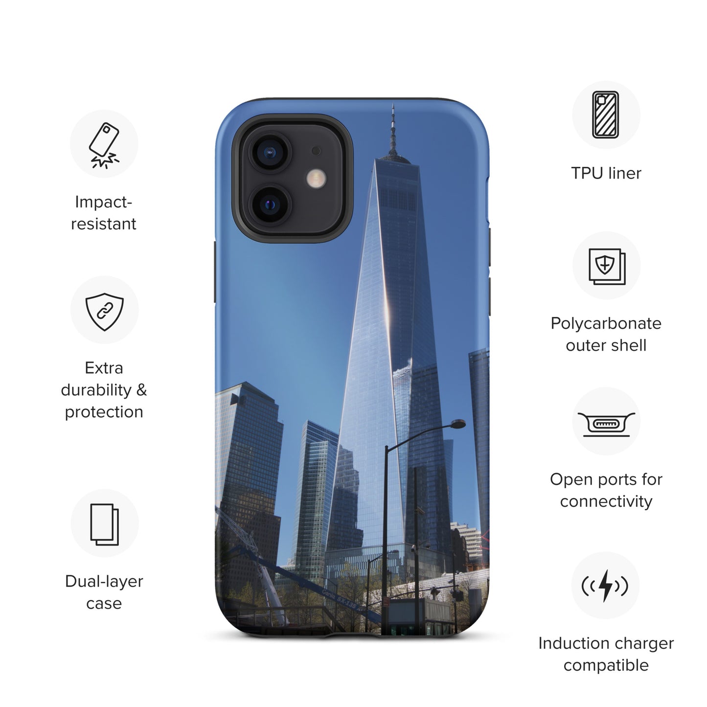 ODTC Hardcase iPhone Handyhülle Skyline