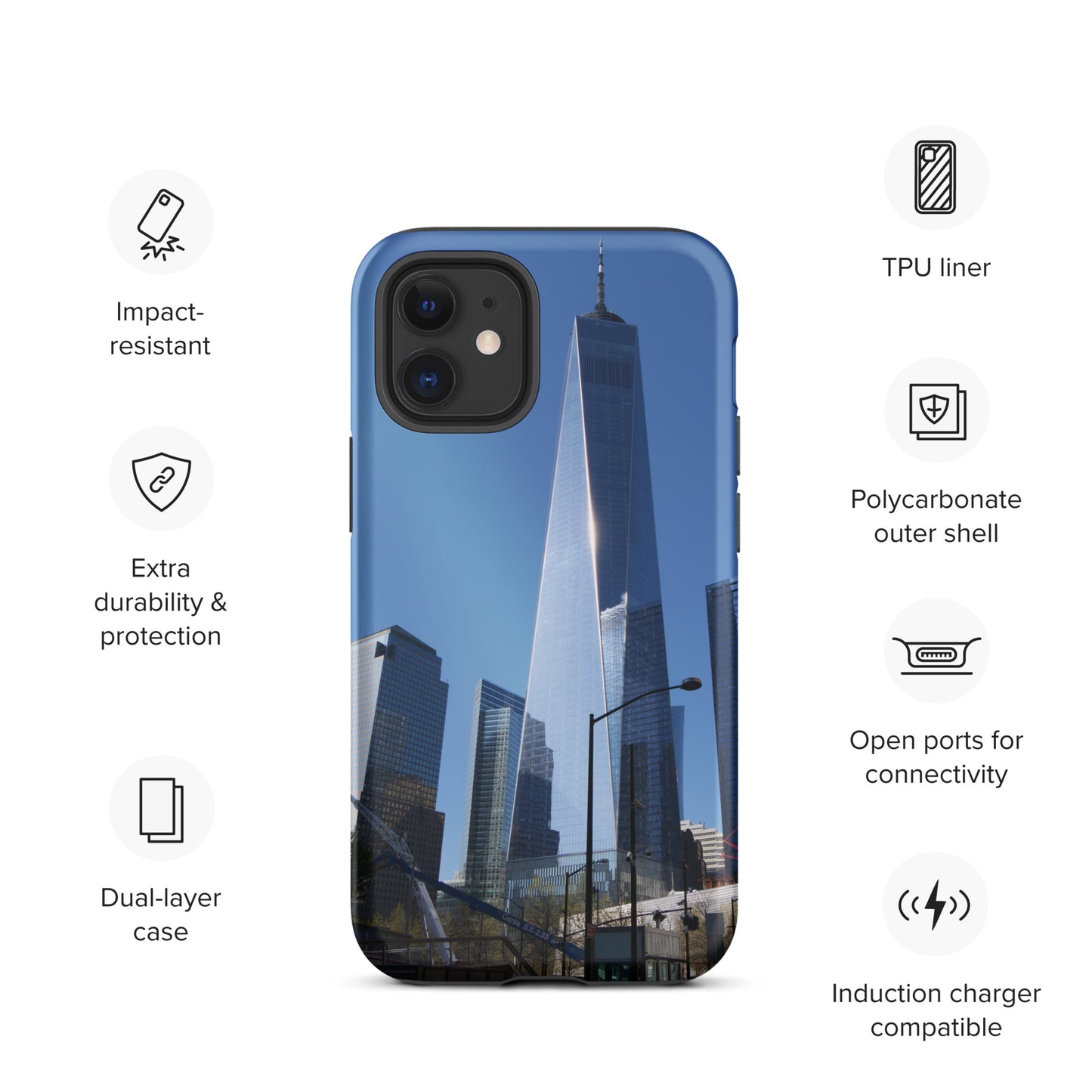 ODTC Hardcase iPhone Handyhülle Skyline