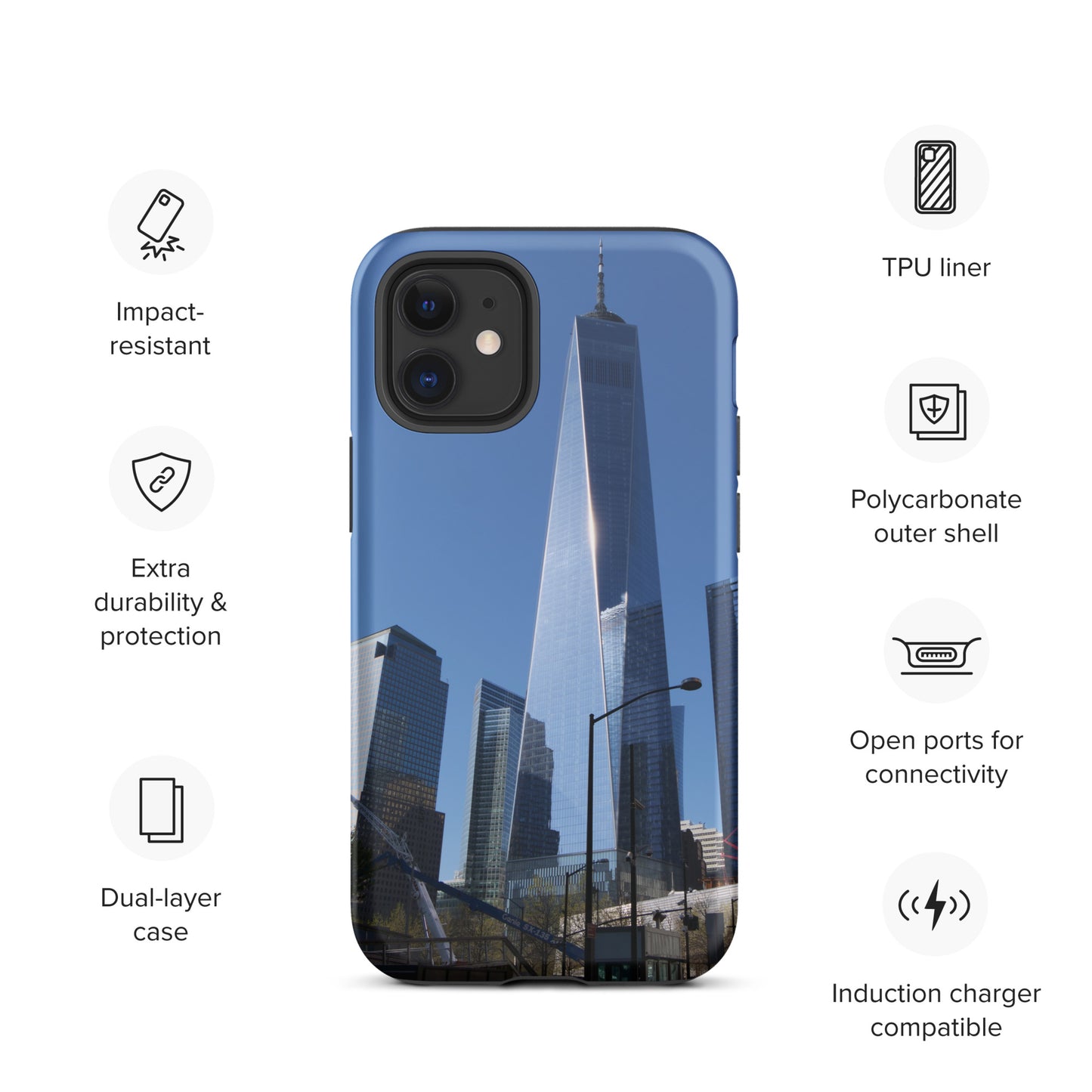 ODTC Hardcase iPhone Handyhülle Skyline