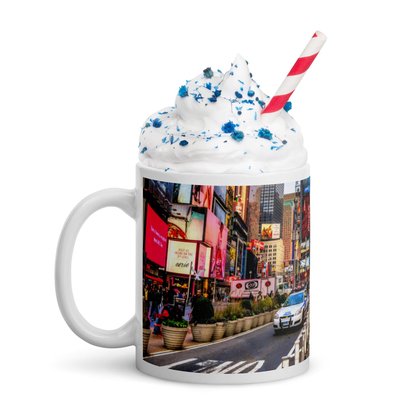 ODTC Weiße, glänzende Tasse NYC-Collection
