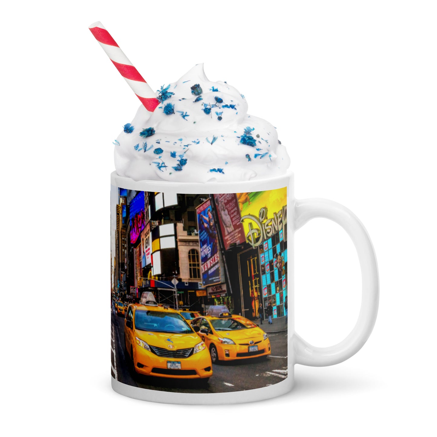 ODTC Weiße, glänzende Tasse NYC-Collection