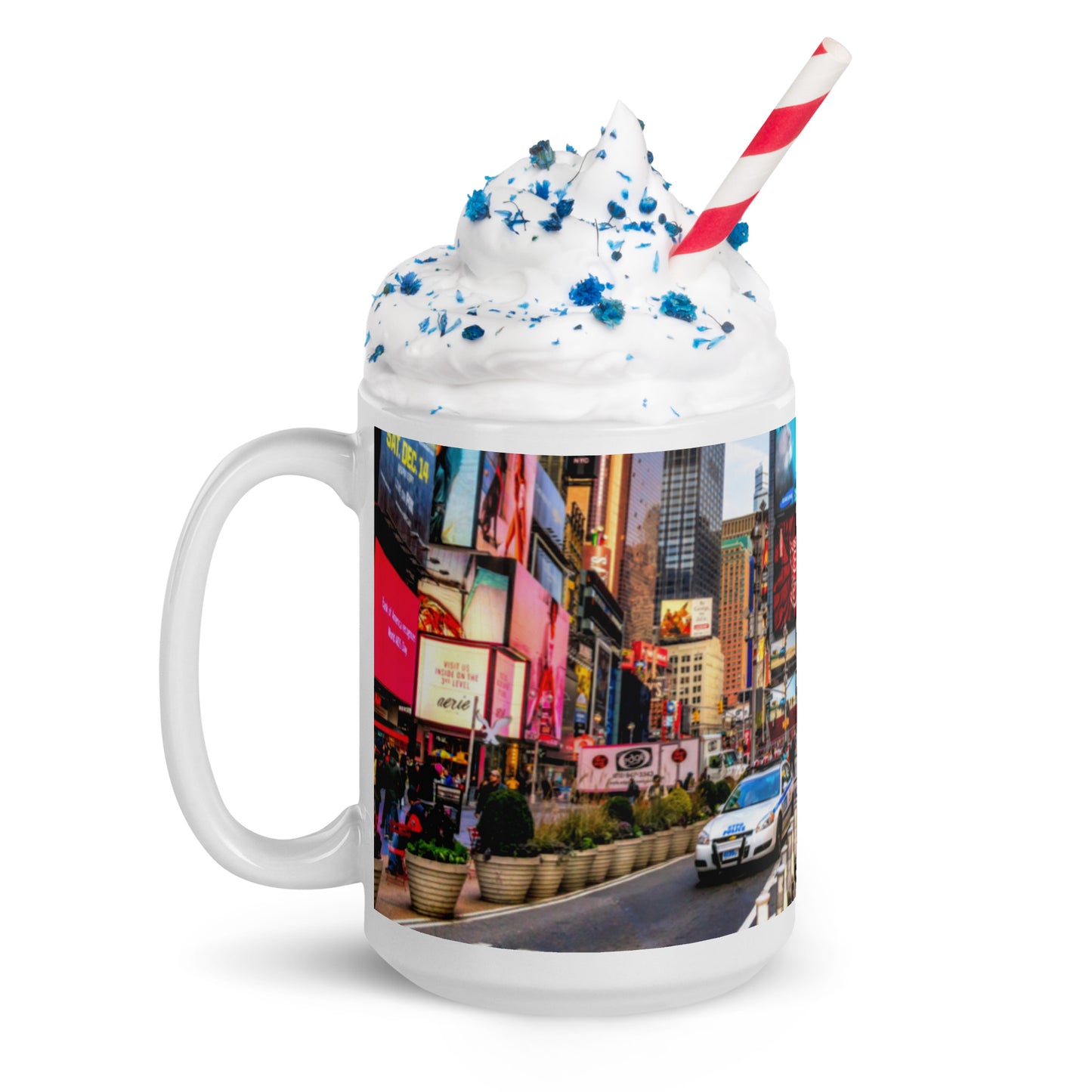ODTC Weiße, glänzende Tasse NYC-Collection