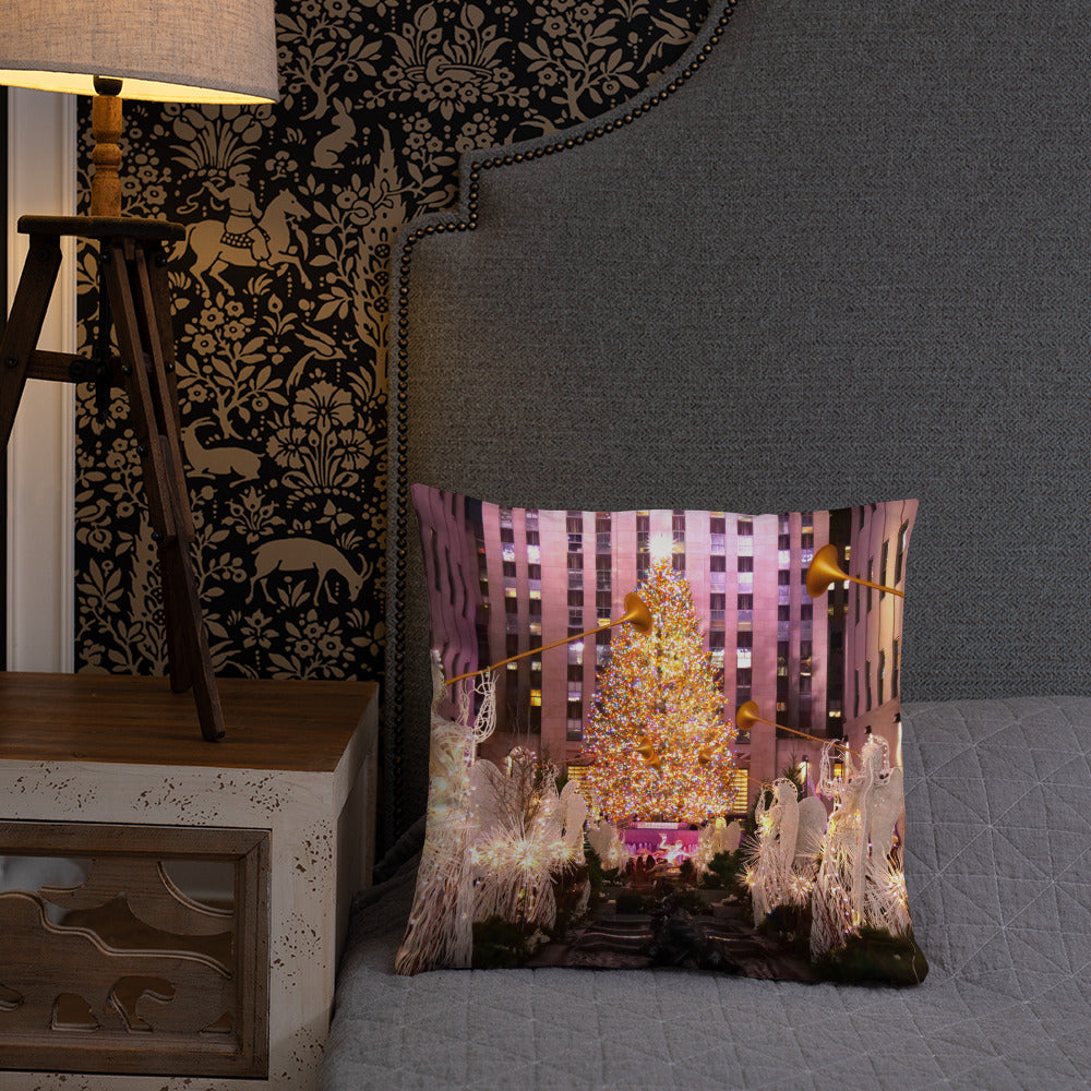 ODTC Premium-Kissen "NYC Collection Christmas Tree/Skyline"